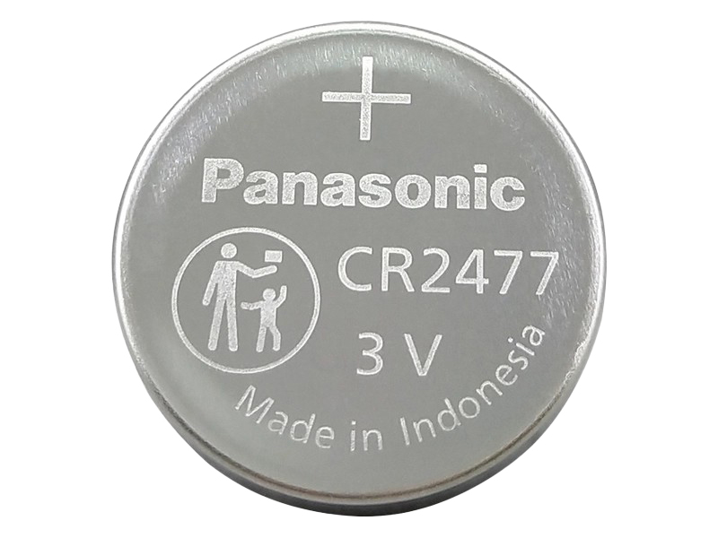 超大容量·现货稳供！Panasonic/松下CR2477工业级纽扣电池，宝腾新能源5年质保护航