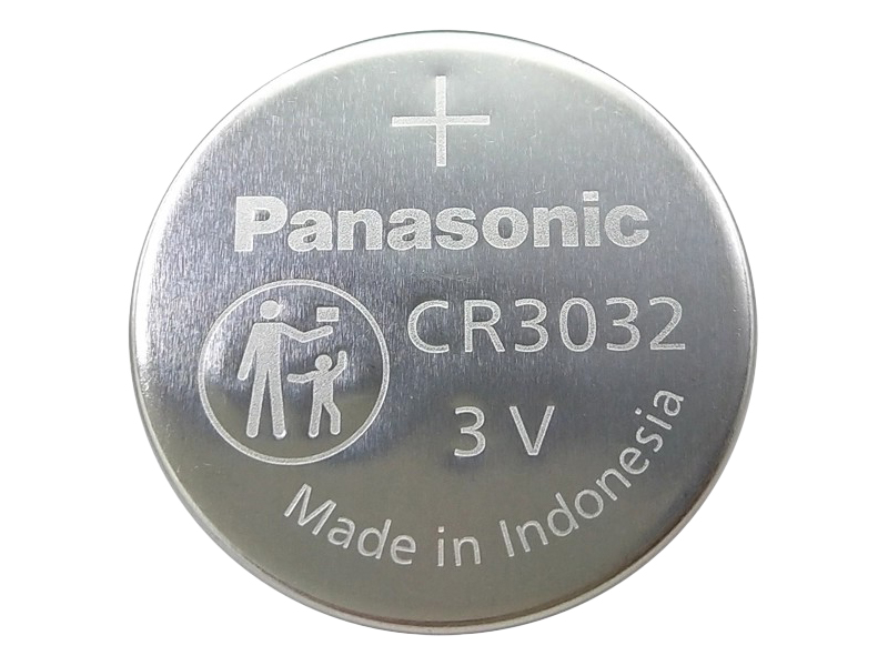 大容量长效·现货无忧！Panasonic CR3032工业级纽扣电池，宝腾新能源5年质保护航