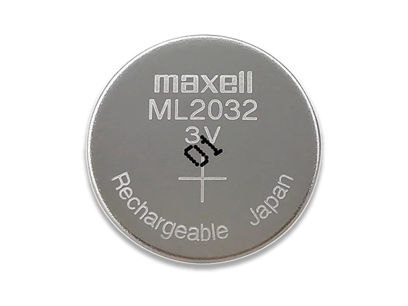 可充循环+长效稳定！maxell麦克赛尔万胜ML2032纽扣电池 宝腾新能源正品现货赋能工控车载