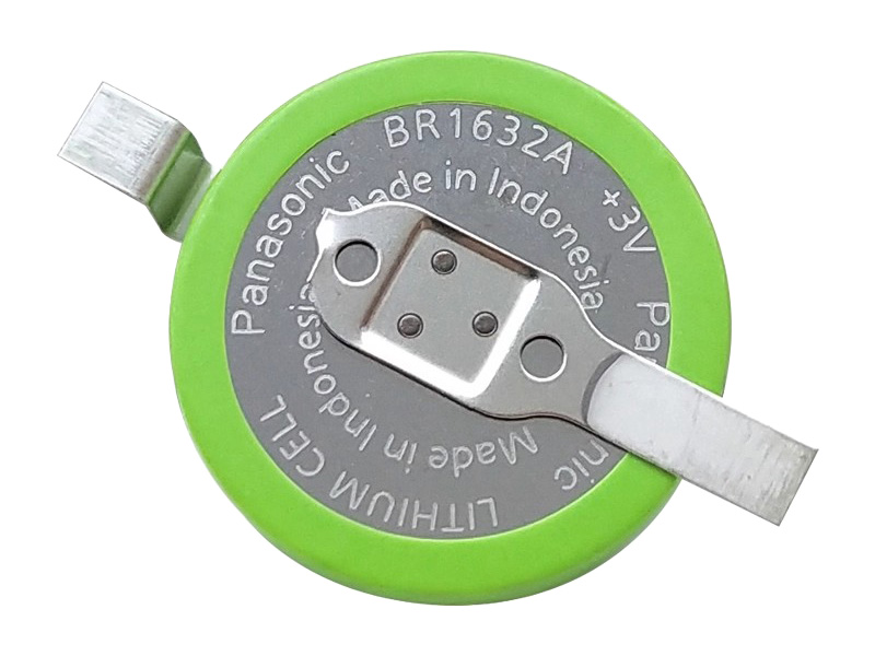 -40℃~125℃超宽温！Panasonic松下BR1632A锂氟化碳纽扣电池 宝腾新能源正品赋能车载工控