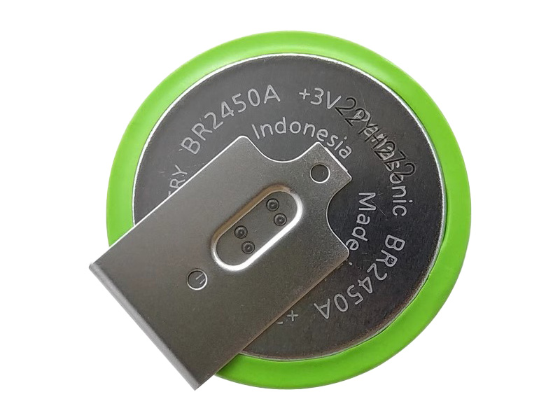 550mAh高容+125℃耐温！Panasonic松下BR2450A纽扣电池 宝腾新能源正品赋能车载工控